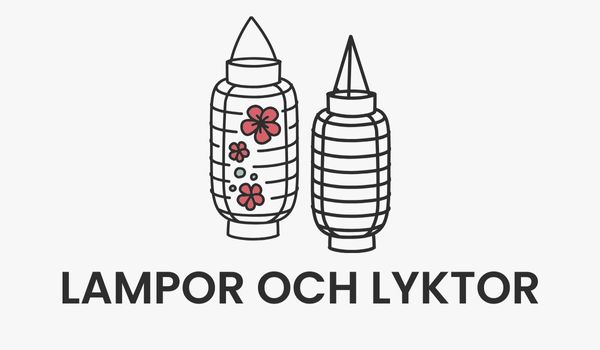 Japansk lykta i papper