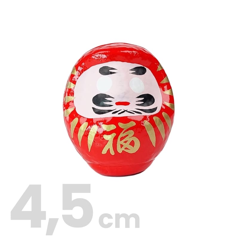 Japansk röd daruma - 4,5 cm