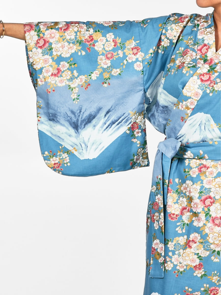 Yukata Kimono för kvinnor Fujisan no Sakura