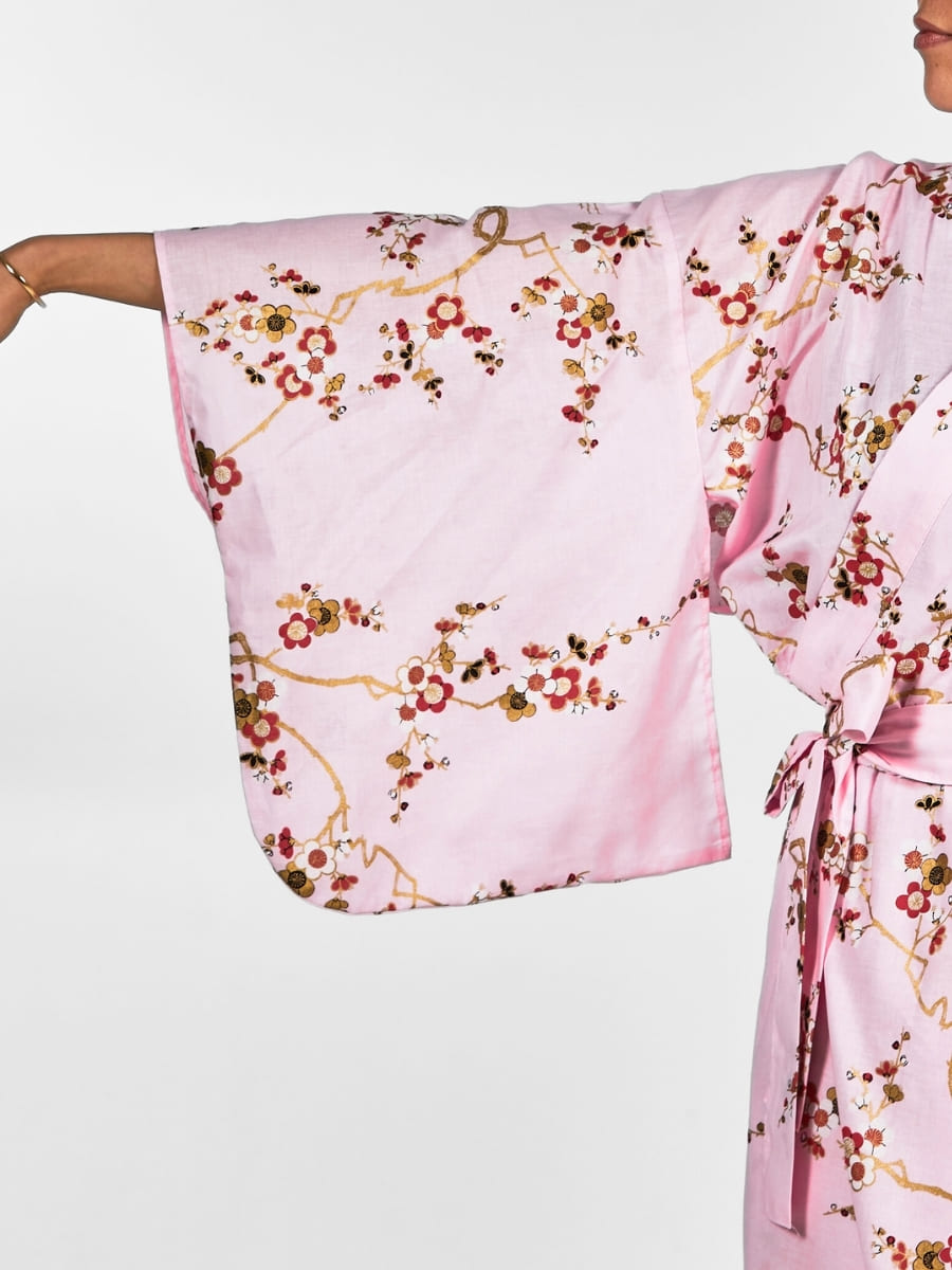 Yukata Kimono för kvinnor Ōgonbai