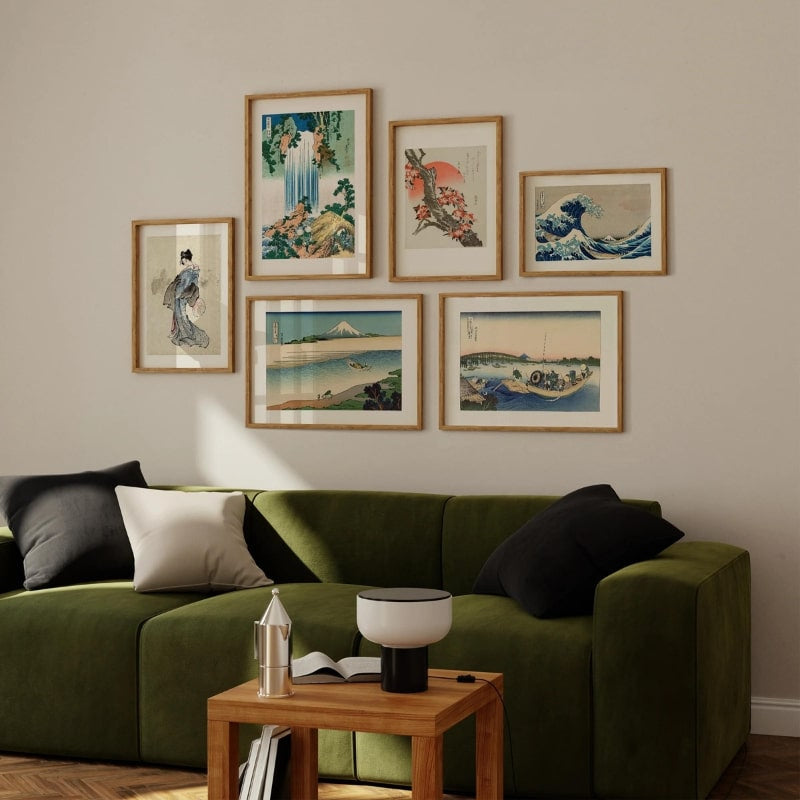 Japansk affisch - Yoro vattenfall