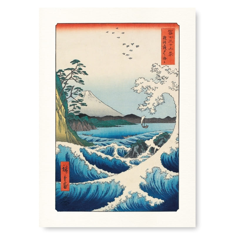 Affisch med japanskt tryck A3