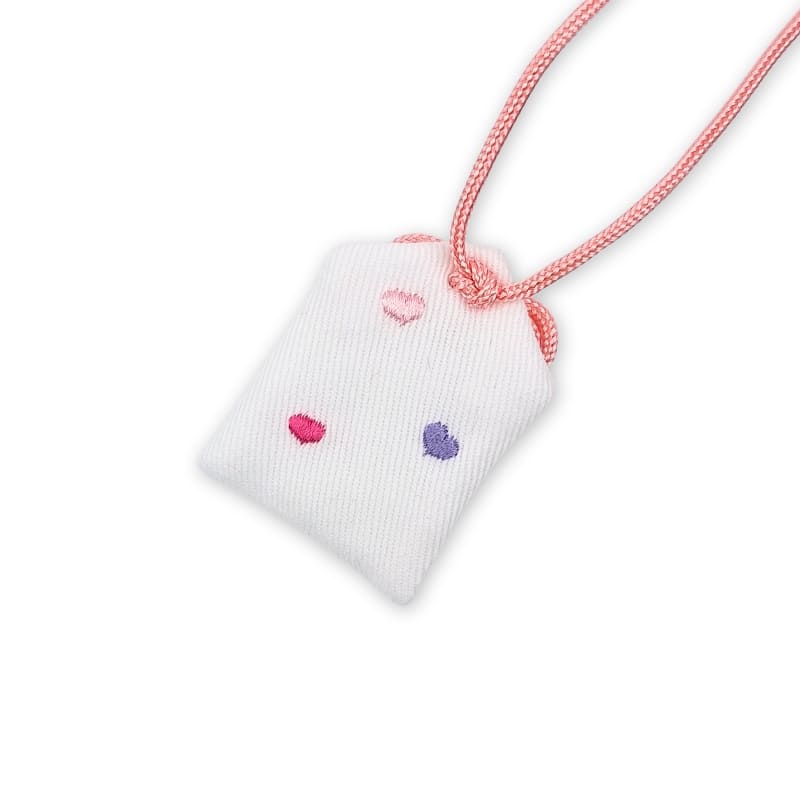 Amulett Omamori Vit Kärlek