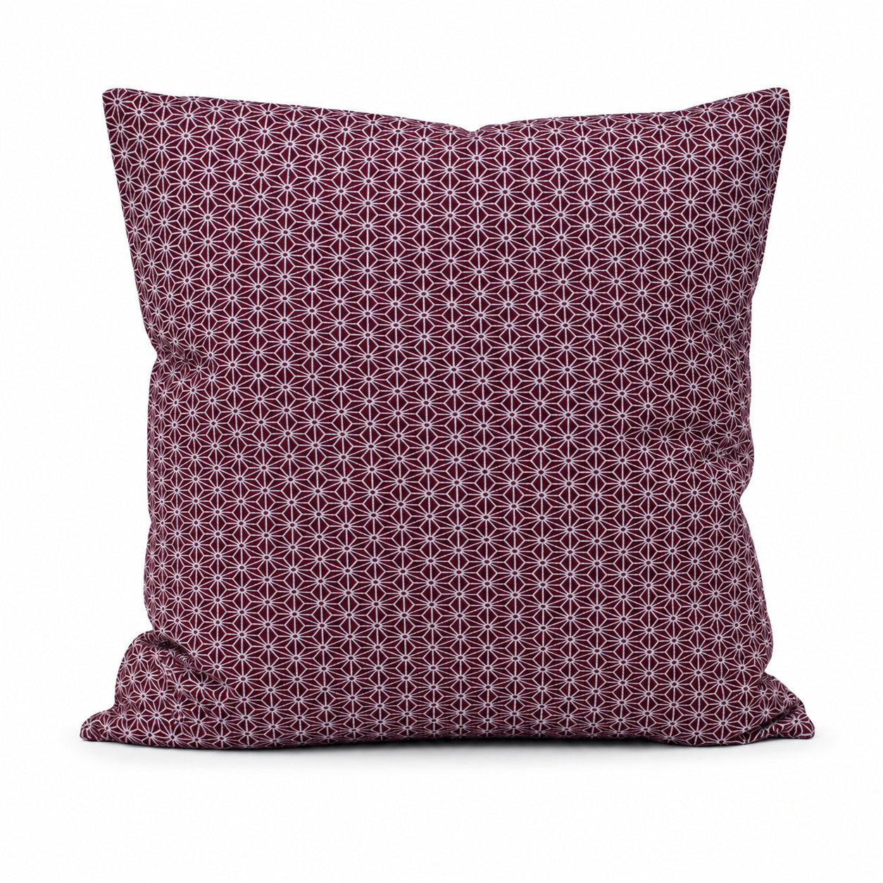 Asanoha Lila japanskt kuddfodral - 50x50 cm