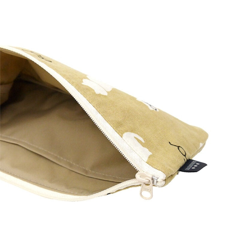 Beige katt japansk påse