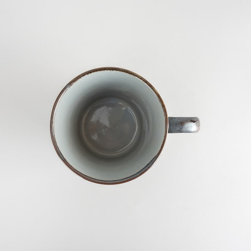 Blå japansk mugg