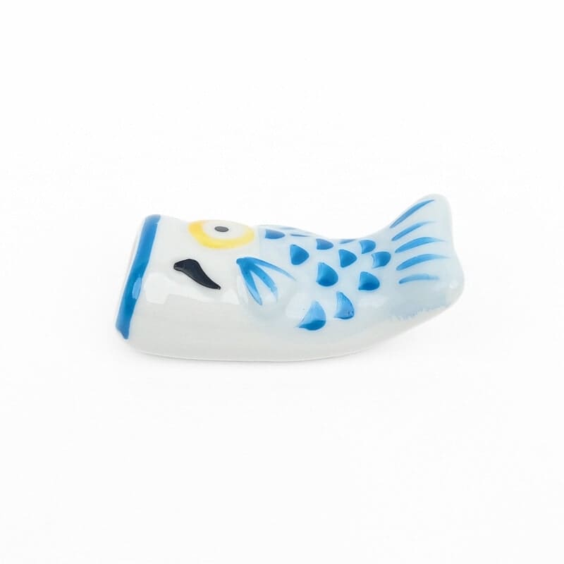 Blå Koinobori japansk ätpinnestöd