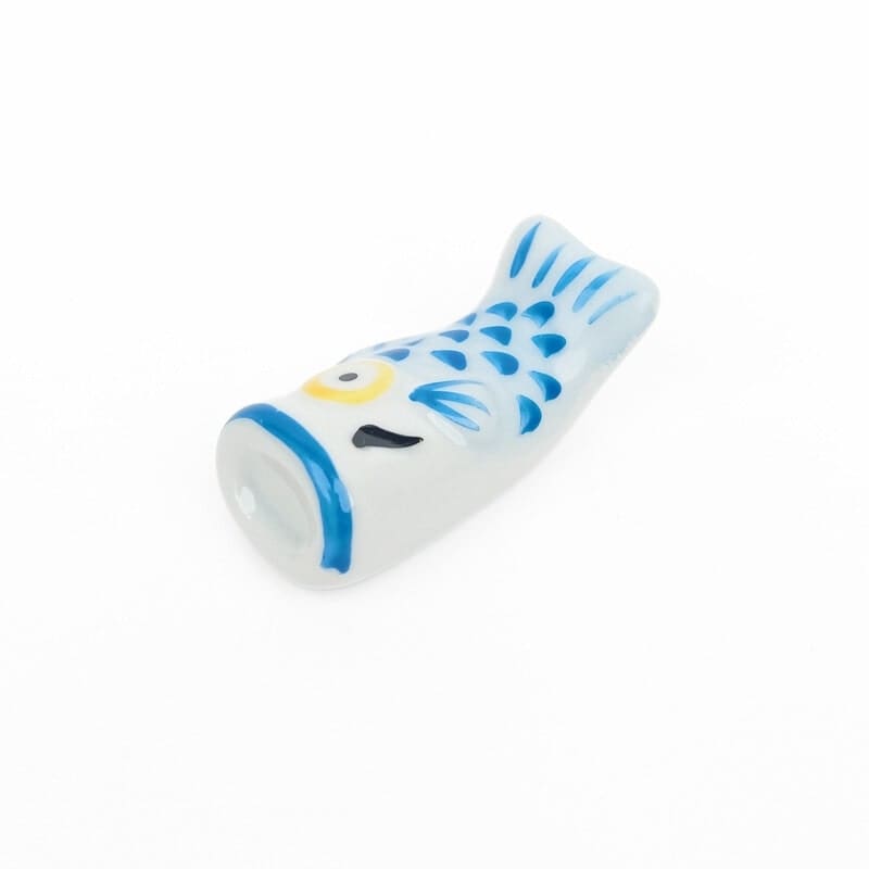 Blå Koinobori japansk ätpinnestöd