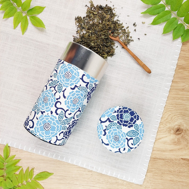 Blå Washi Tea Box
