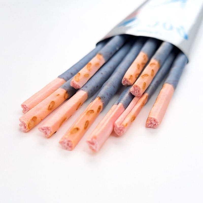 Blåbär Pocky Stick Hjärta