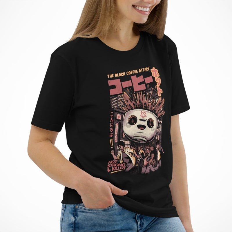 Black Coffee Japansk T shirt