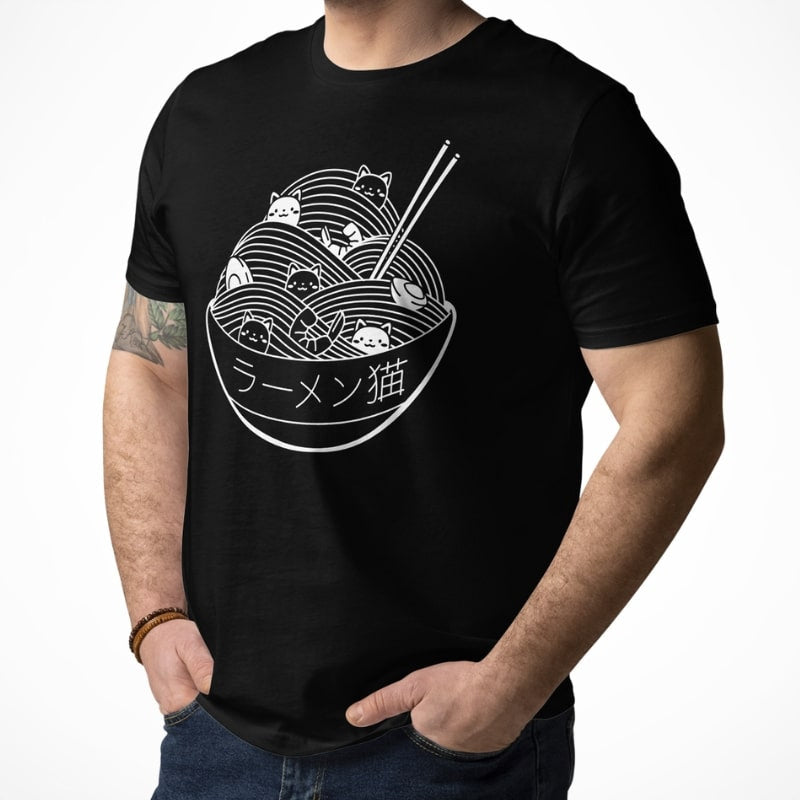 Bowl of Kittens Japansk T shirt