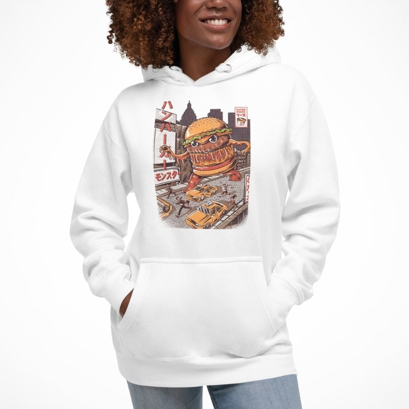 Burgerzilla Japansk sweatshirt