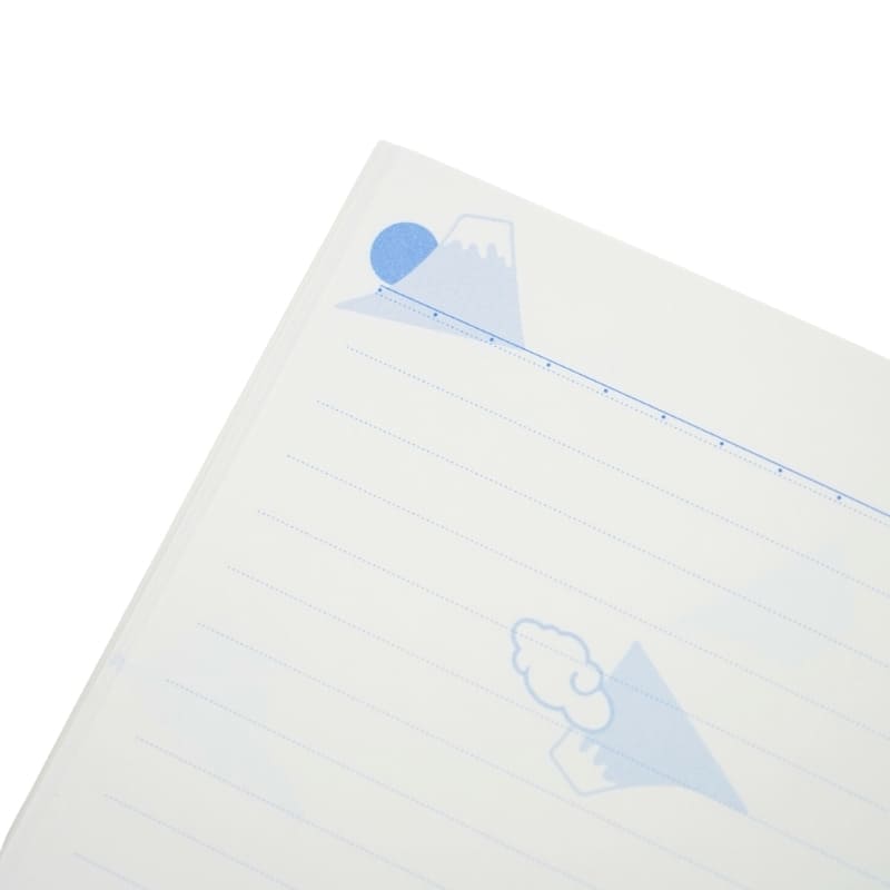 Japansk anteckningsbok Fujisan & Seigaiha