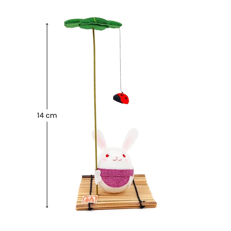 Chirimen Kanin Japansk figurin