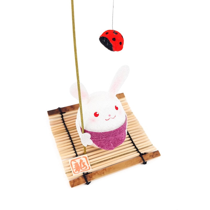 Chirimen Kanin Japansk figurin