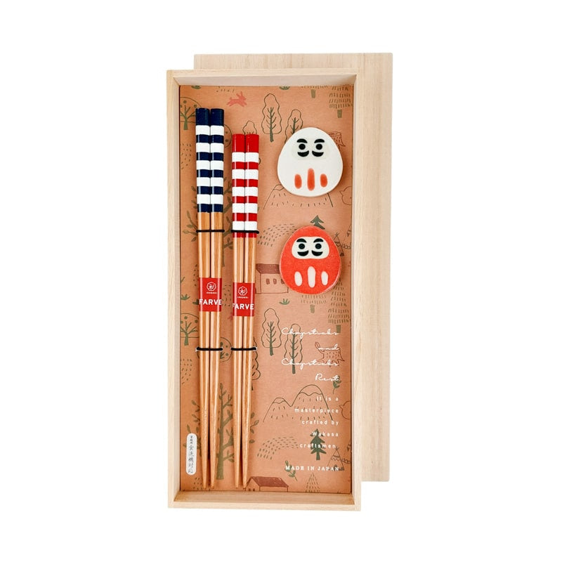 Daruma japanska ätpinnar set