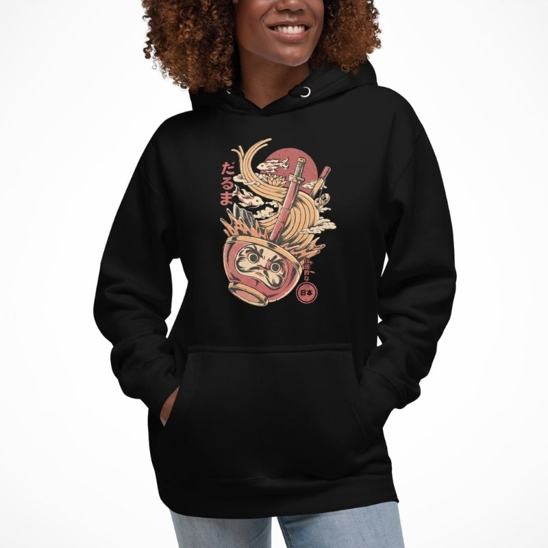 Daruma Ramen Japansk Sweatshirt