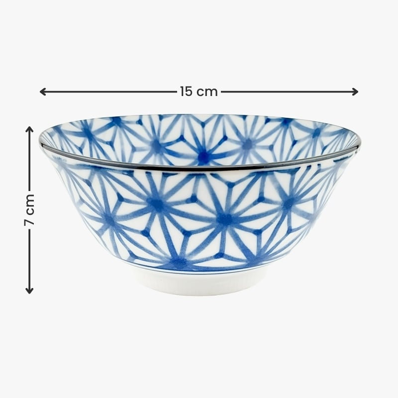 Donburi Asanoha Japansk skål
