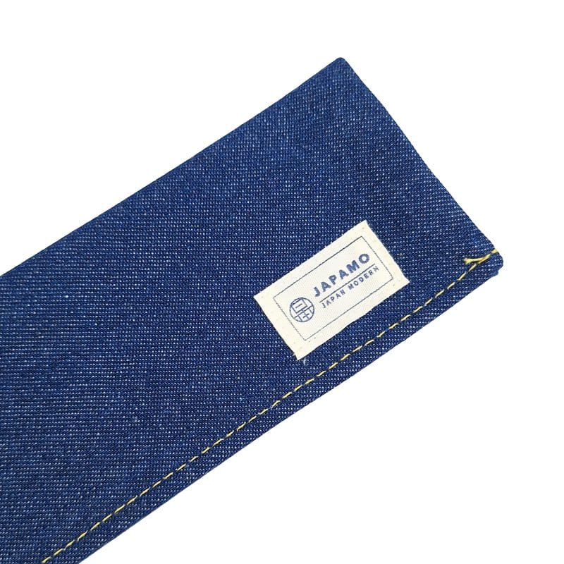 Fodral för japanska ätpinnar i denim