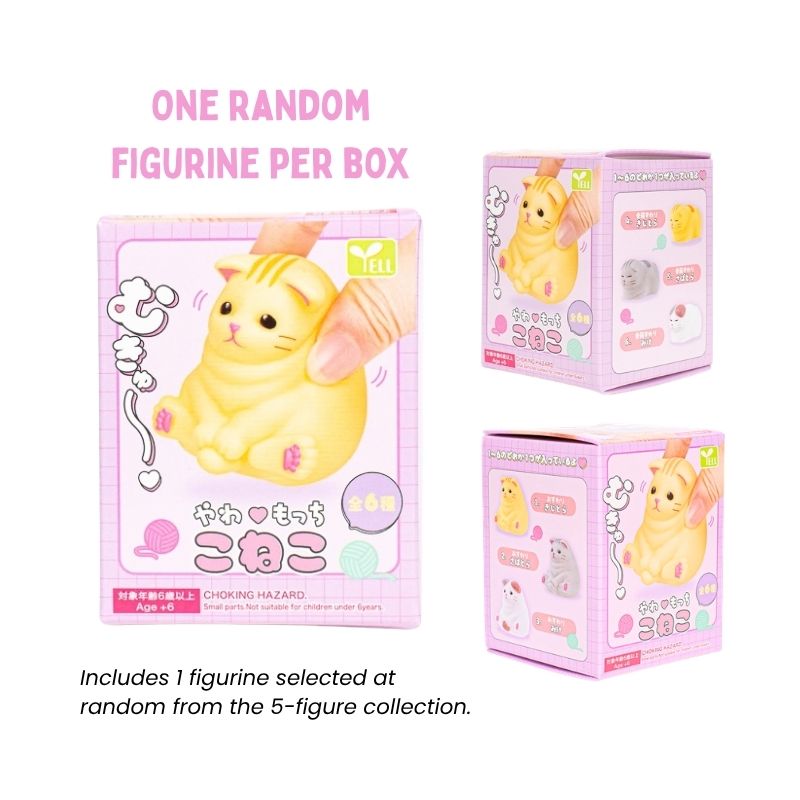 Gachaponfigur - Chubby Katt Soft Vinyl