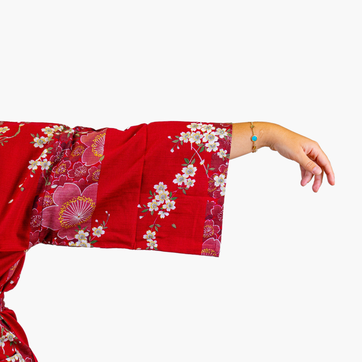 Happi-kimono Dam – Röd Sakura