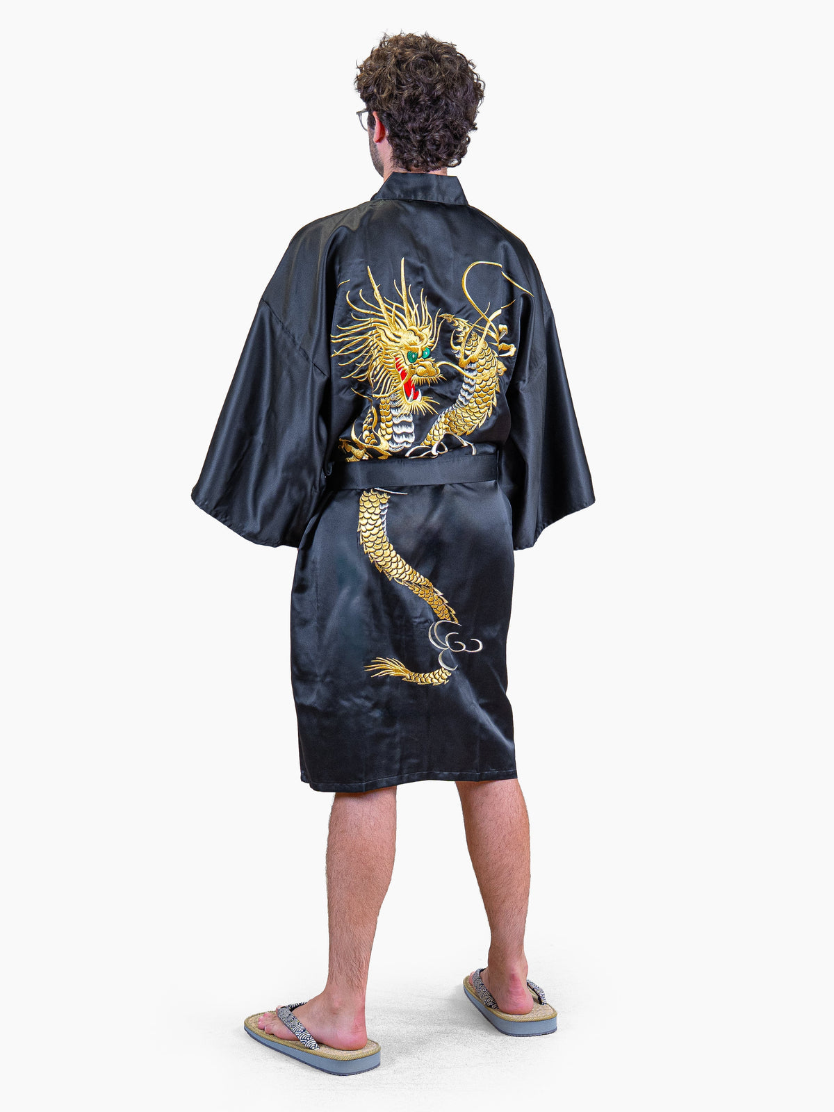 Happi-kimono Herr Oversize – Gyllene Drake