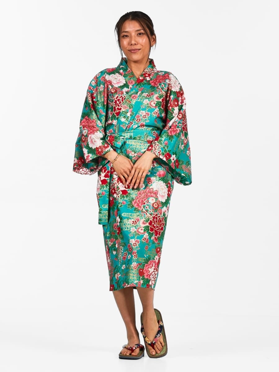 Happi Woman Temari Kimono En storlek