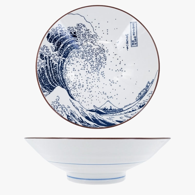 Hokusai Donburi skål