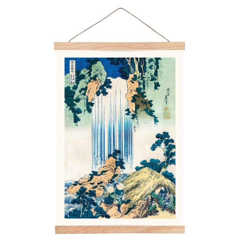 Japansk affisch - Yoro vattenfall A3