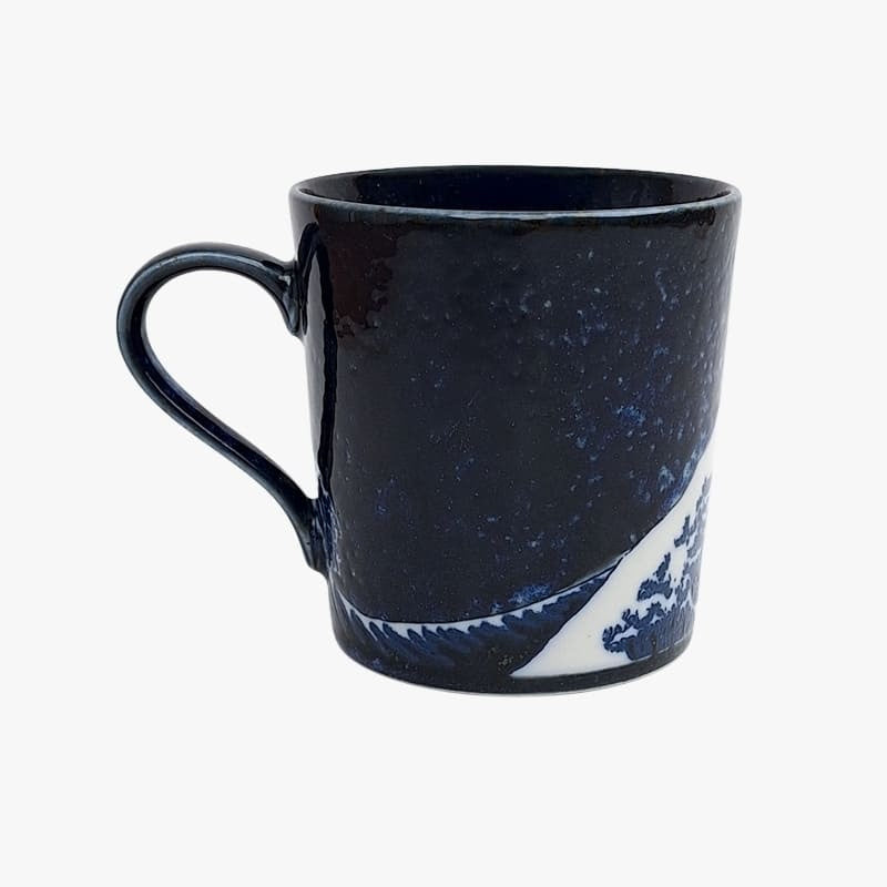 Japansk blå mugg Kanagawa