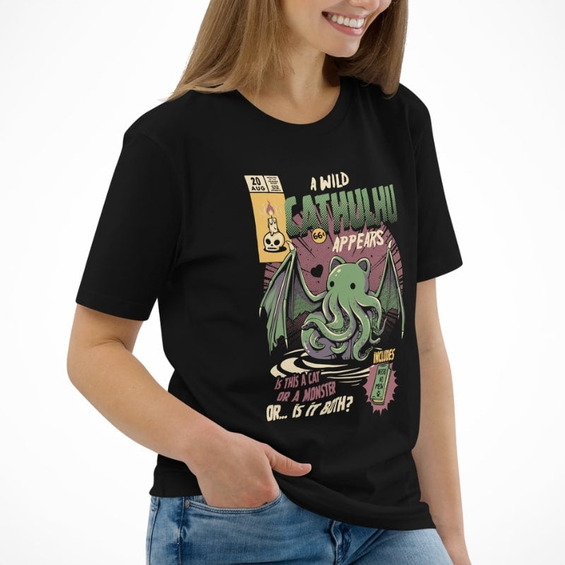 Japansk Cathulhu T shirt