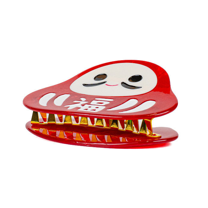 Japansk Daruma-hårklämma