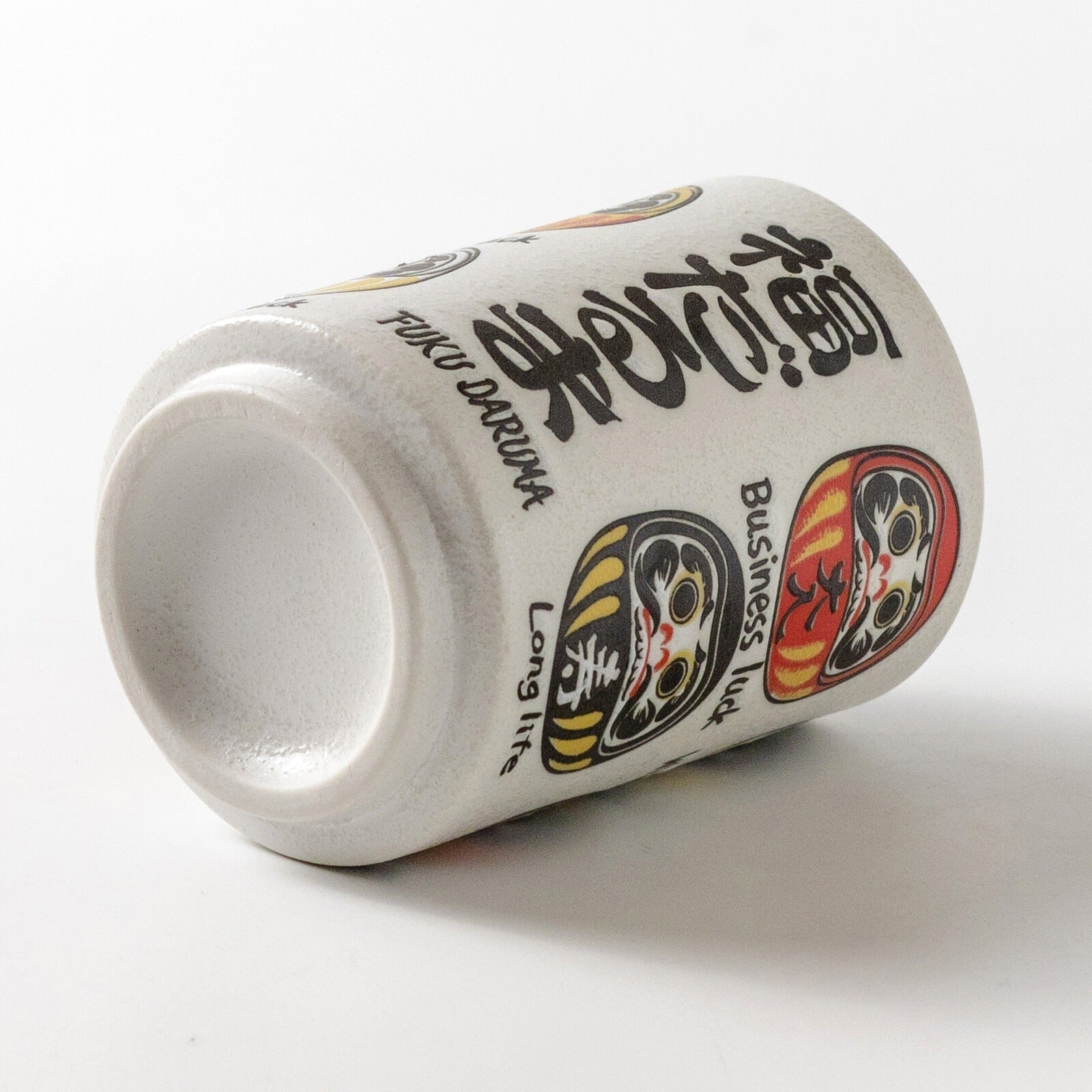 Japansk Daruma mugg