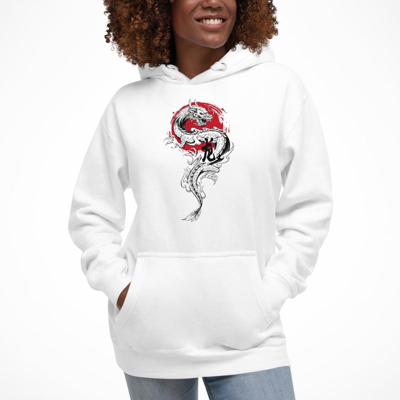 Japansk drake och sol sweatshirt