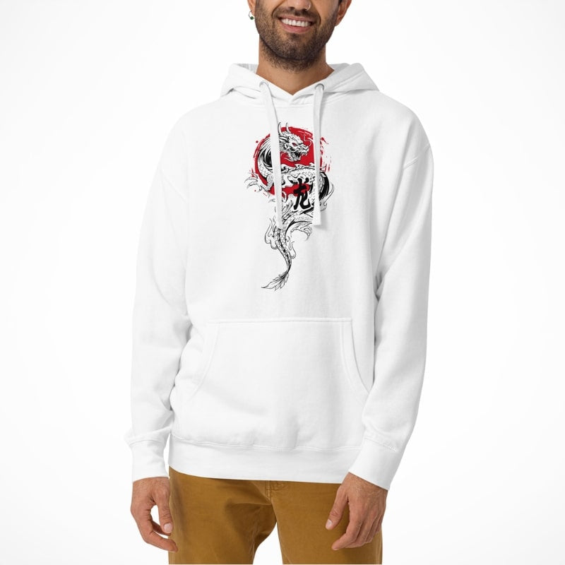 Japansk drake och sol sweatshirt