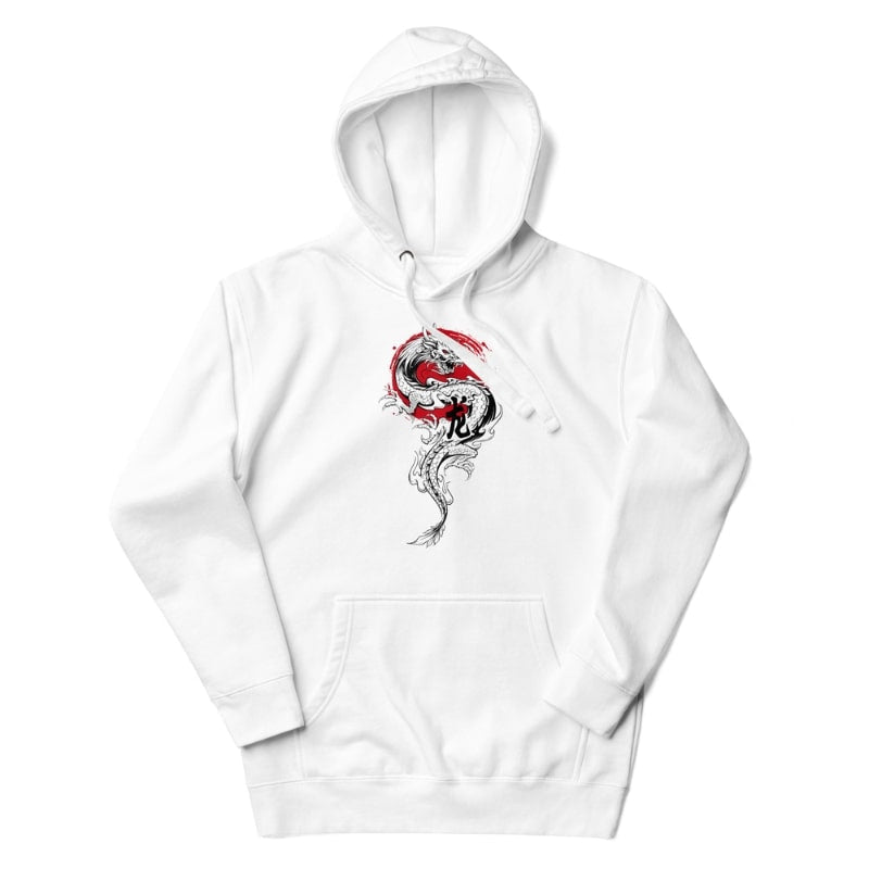 Japansk drake och sol sweatshirt S