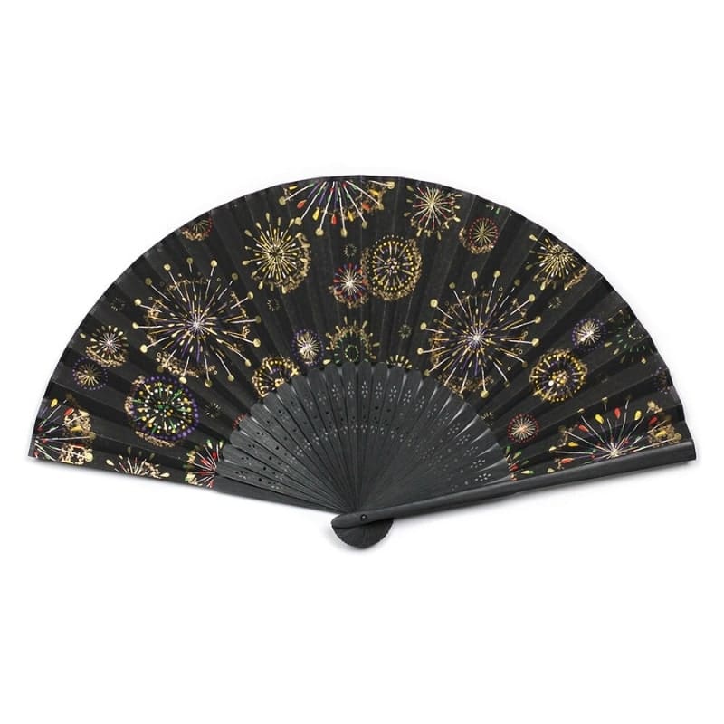 Japansk fan Yuzen Hanabi