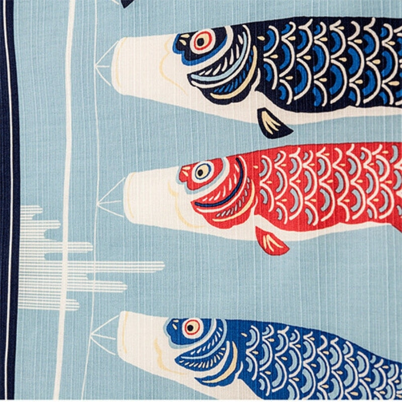 Japansk Furoshiki Koïnobori 50x50 cm