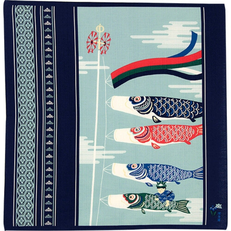 Japansk Furoshiki Koïnobori 50x50 cm