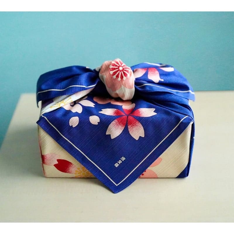 Japansk Furoshiki Shizuka Sakura 90x90 cm