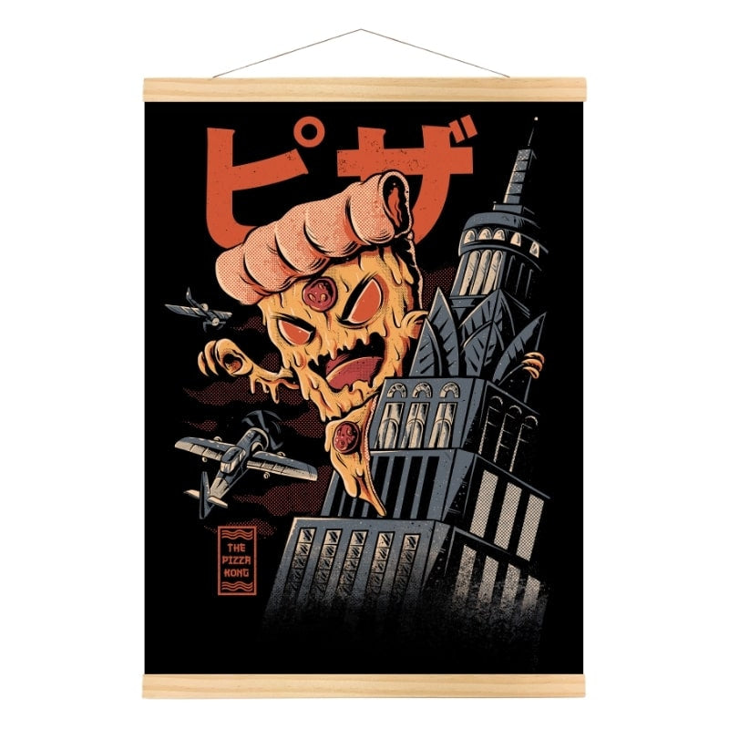 Japansk Godpizza affisch A3