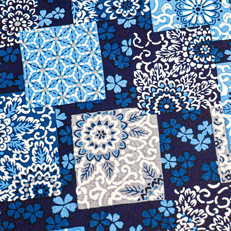 Japansk Goshuin Bok Mino Washi - Indigo