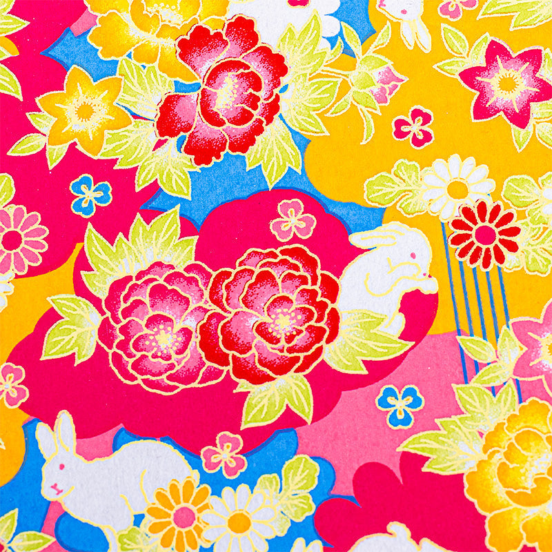 Japansk Goshuin Bok Mino Washi - Usagi