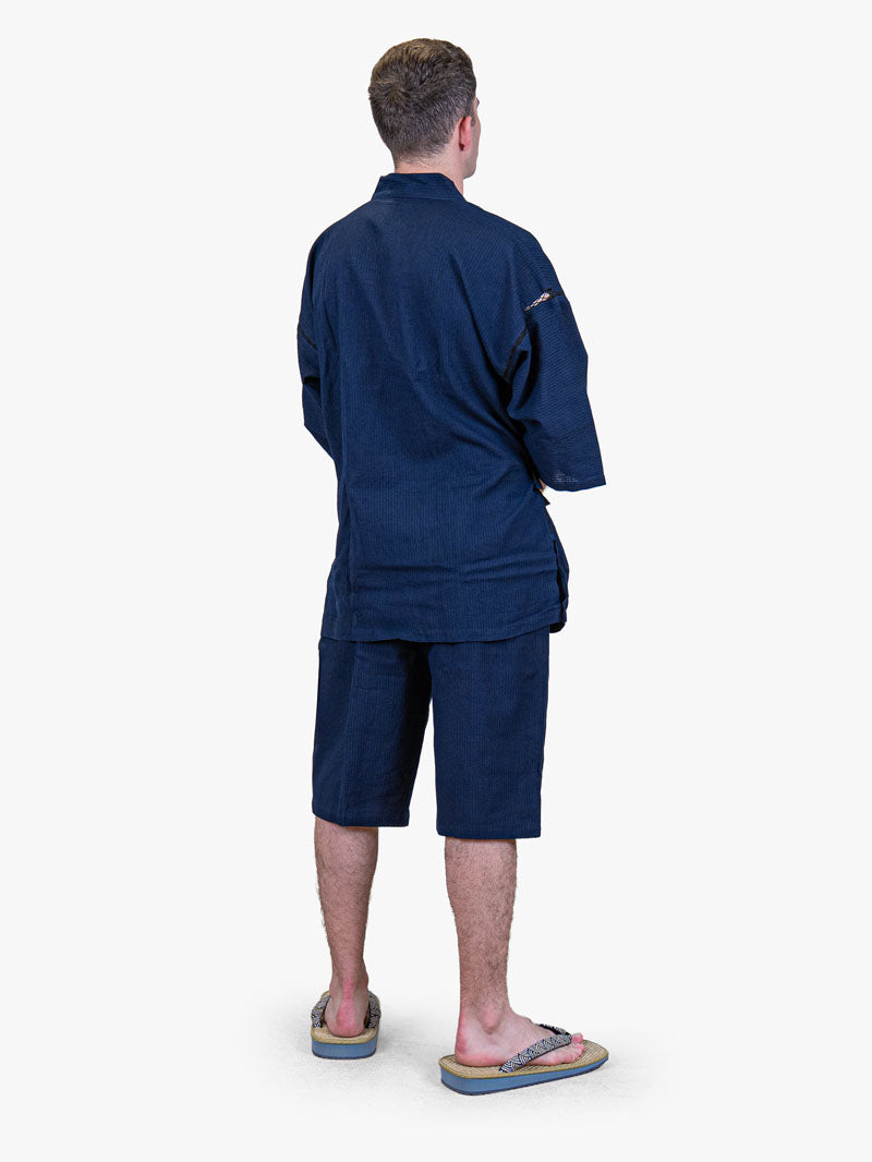 Japansk Jinbei Herr – Marinblå