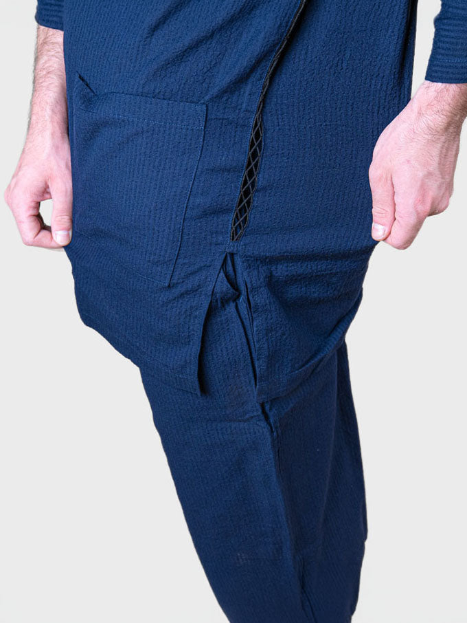 Japansk Jinbei Herr – Marinblå