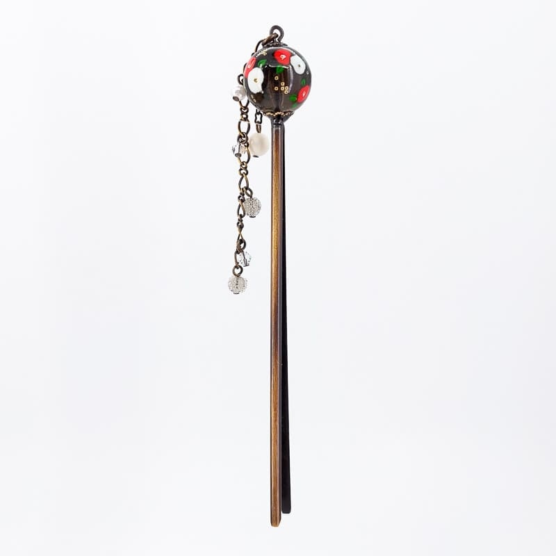 Japansk Kanzashi kamelia