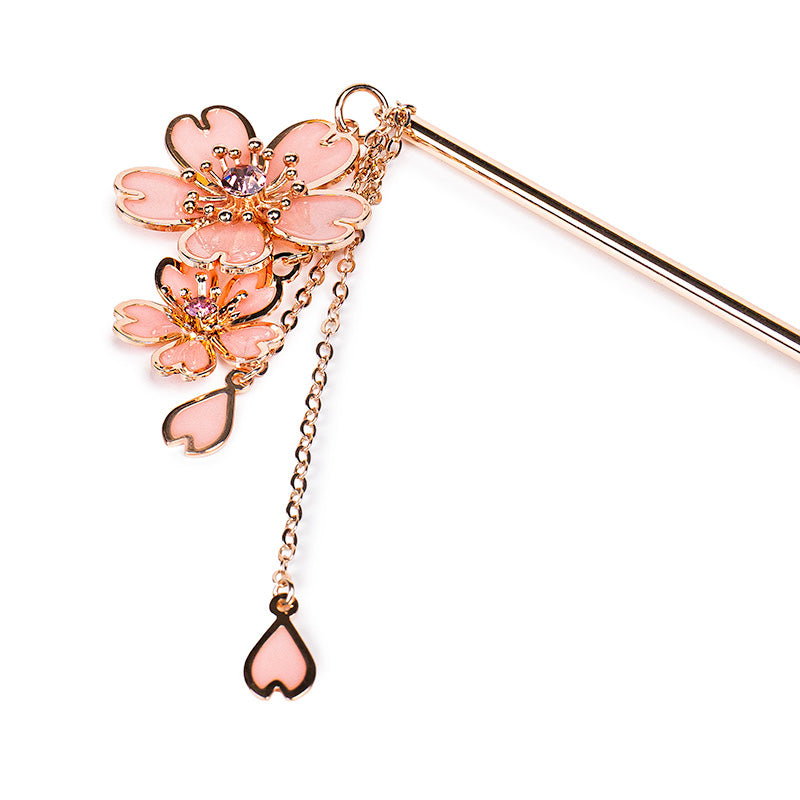 Japansk Kanzashi - Sakura Blommor