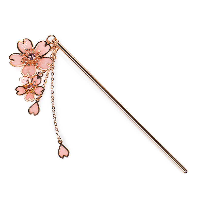 Japansk Kanzashi - Sakura Blommor