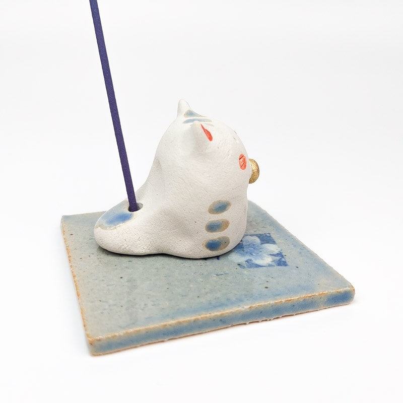 Japansk katt rökelsehållare